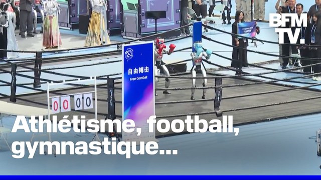 La Chine organise la première édition des jeux mondiaux des robots humanoïdes