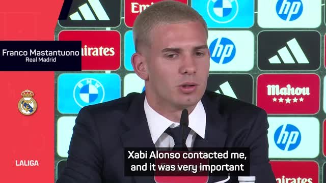 Phone call from Alonso convinced Mastantuono to pick Real Madrid over PSG