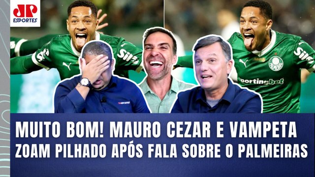 KKKKKK! OLHA, DEPOIS DISSO AÍ QUE VOCÊ FALOU do Palmeiras.... Mauro Cezar e Vampeta ZOAM Pilhado