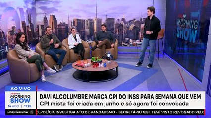 MORAES BRINCA EM EVENTO E PEDE "DEFESA NOS EUA" -MORNING SHOW - 14/08/2025