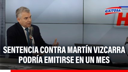 Sentencia contra Martín Vizcarra podría emitirse en un mes: "Si es que hay varias audiencias", señala Rafael Vela