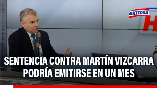 Sentencia contra Martín Vizcarra podría emitirse en un mes: Si es que hay varias audiencias , señala Rafael Vela