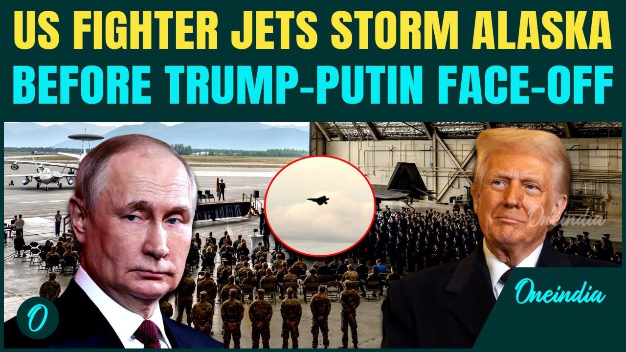 Putin-Trump Alaska Summit THREATENED By Security Breach? U.S Fighter Jets ROAR Over Alaska Base