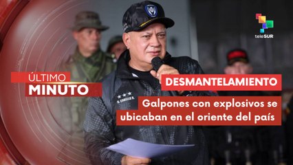 Gobierno de Venezuela incauta nuevo arsenal de explosivos
