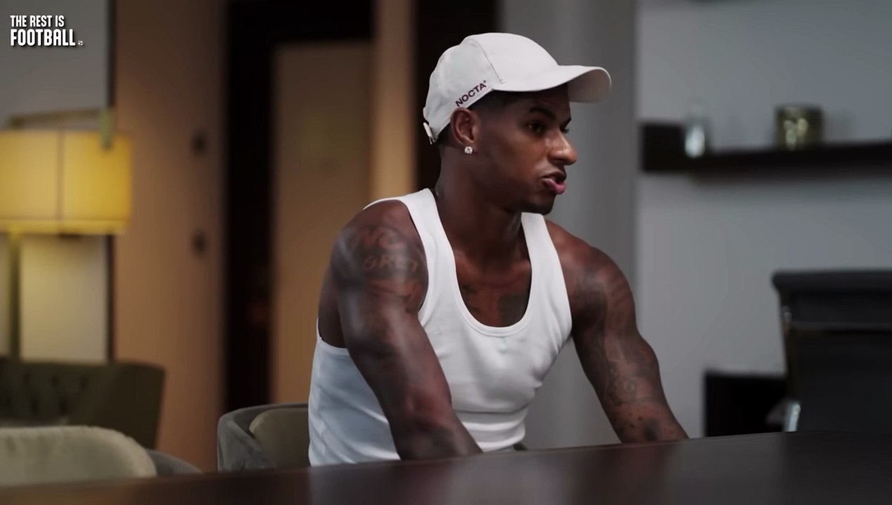 Marcus Rashford: "No podría ser un '9' fijo de manera regular"