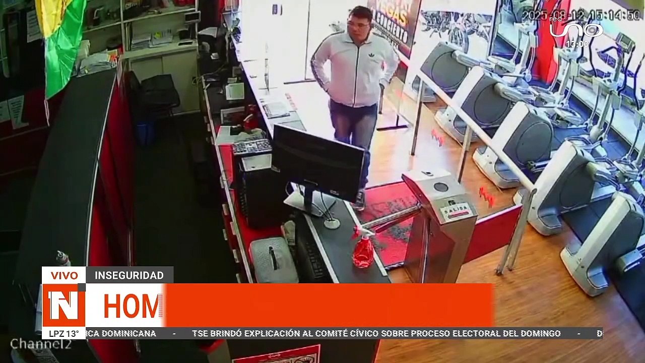Hombre robó celular de gimnasio