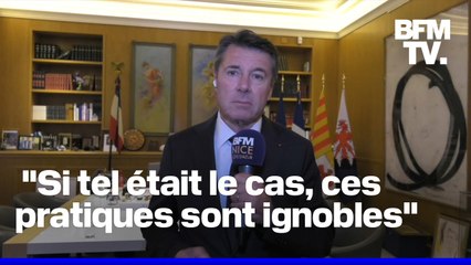 Christian Estrosi, maire de Nice, réagit aux soupçons de "fichage illégal" visant Éric Ciotti