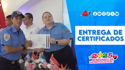 🎓🚒 Certificados entregados por Bomberos Unidos: finalización de Curso en Turismo 🌟