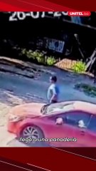 Los secu3str4ron usando chalecos y gorras de la Policía... pero no eran policías