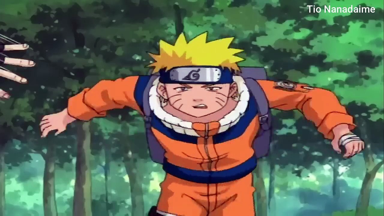 Time 7 vs Zabuza - Kakashi mostra seu sharingan pela primeira vez ｜ Naruto Clássico - PT-BR