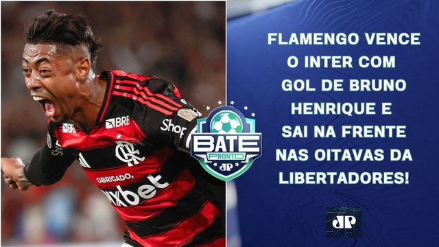 Flamengo VENCE o Inter e ABRE VANTAGEM na Libertadores; Palmeiras JOGA HOJE! | BATE-PRONTO