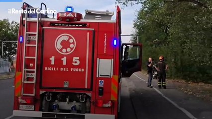 Incendio in via Stalingrado. Video