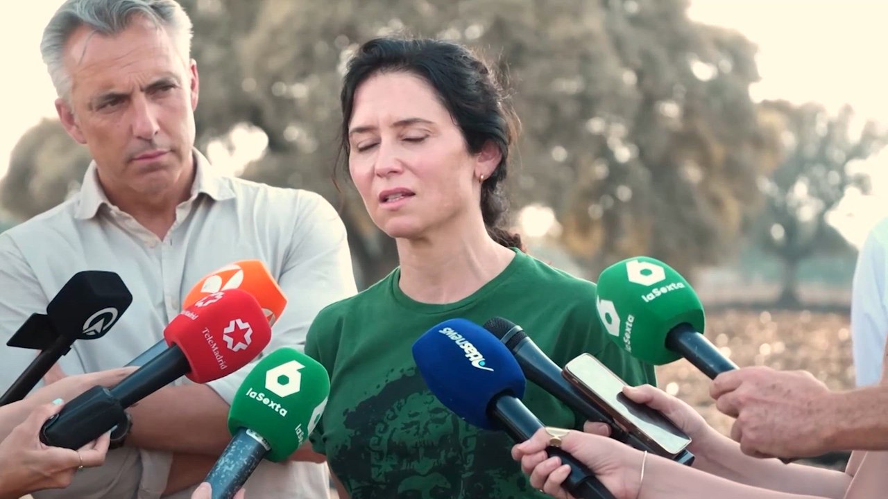 Ayuso pedirá la declaración de zona gravemente afectada por el incendio de Tres Cantos