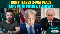 Trump Hints at SECOND Putin–Zelensky Meet After Alaska Summit | Makes BIG Peace Push