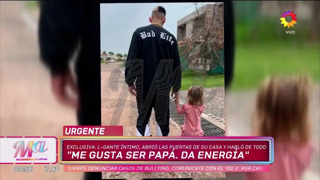 L-Gante habló de su reconciliación con Tamara Báez y como quedo su relación con Wanda Nara