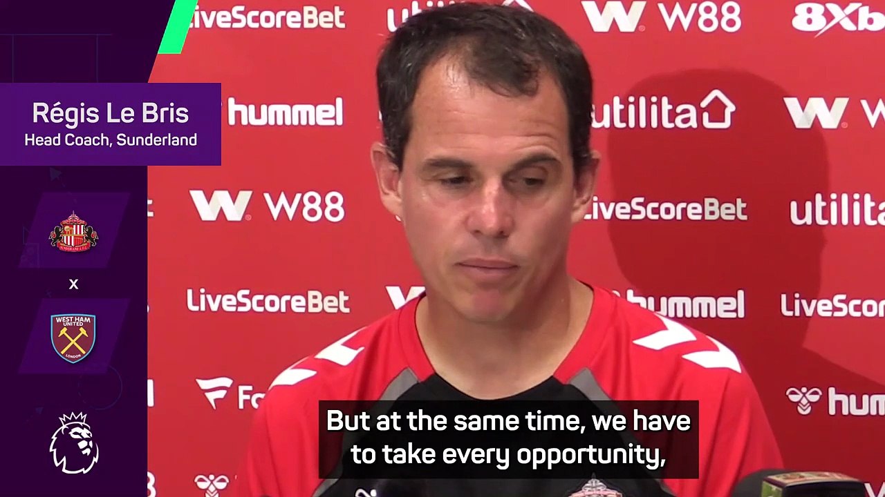 Le Bris challenges his much-changed Sunderland side to 'break the rule'