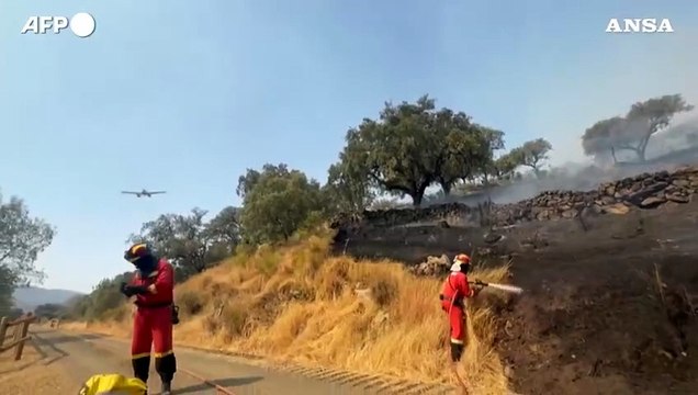 Incendio in Estremadura, quest'anno bruciati quasi 100mila ettari in Spagna