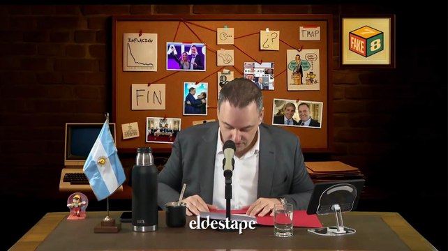 Adorni se hizo el otro y en su streaming sobre noticias falsas no pasó el video de la fake news que compartió