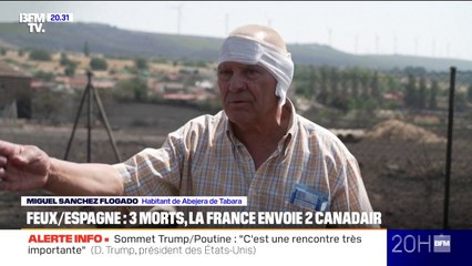 Incendies en Espagne: 70.000 hectares brûlés, 3 morts... le point sur la situation