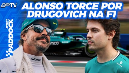 DRUGOVICH RECEBE APOIO DE ALONSO POR VAGA NA F1 2026. SERÁ NA CADILLAC? | Paddock Sprint