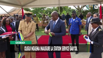 [#Reportage] Cocobeach : Oligui Nguema inaugure la station service Gab’Oil