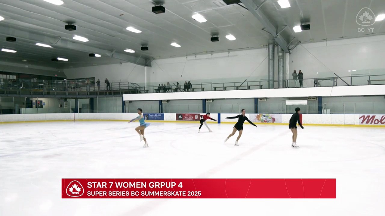 Star 7 women Group 4 Short Program -Rink 1 -  2025 BC/YT Section Super Series Summer Skate (5)
