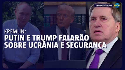 Kremlin: Putin e Trump falarão sobre Ucrânia e segurança internacional