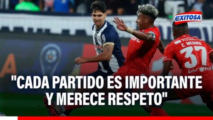 Alessandro Burlamaqui: "Cada partido es importante y se merece respeto"