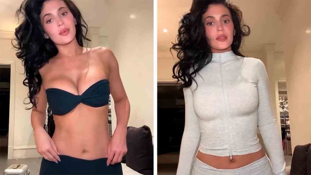 Kylie Jenner arrasa ao modelar nova coleção Twist da KHY e enlouquece fãs