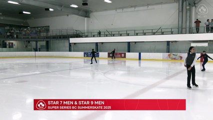 STAR 7 Men & STAR 9 Men - Rink 1 -  2025 BC/YT Section Super Series Summer Skate