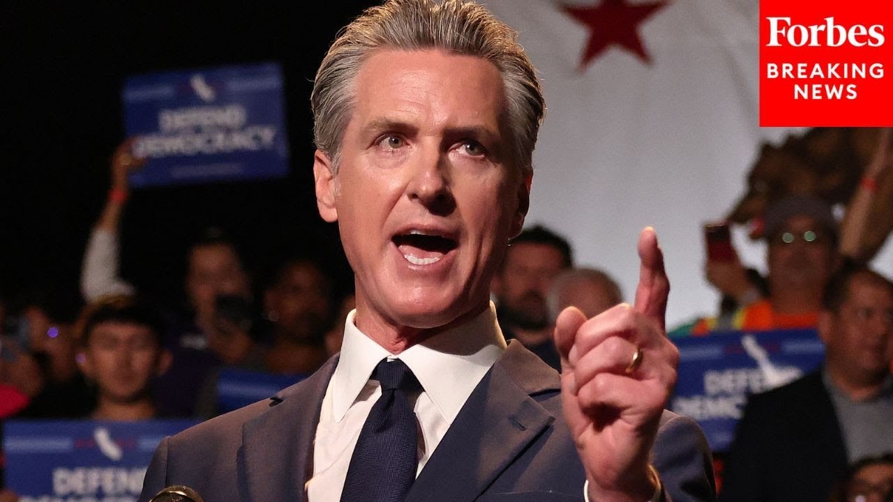 Reporters Grill Governor Gavin Newsom On His Redistricting Proposal To Counter Texas