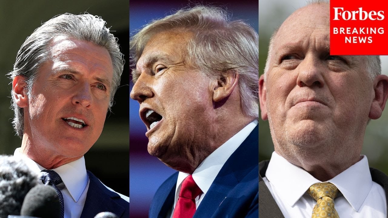 Gavin Newsom Accuses Trump, Homan Of Sending ICE To Area He Gave Redistricting Speech