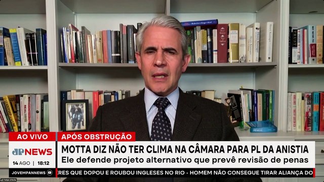 Enrolação? Hugo Motta afirma que Câmara não tem clima para pautar PL da Anistia após obstrução