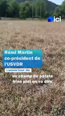 À Die, un stade de rugby impraticable et cramé avant la reprise des entraînements