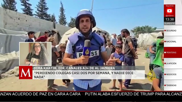 Suman 238 periodistas palestinos asesinados en Gaza en menos de dos años