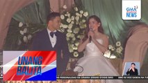 Shaira Diaz at EA Guzman, punong-puno ng pasasalamat sa lahat ng naki-celebrate sa kanilang big day | Unang Balita