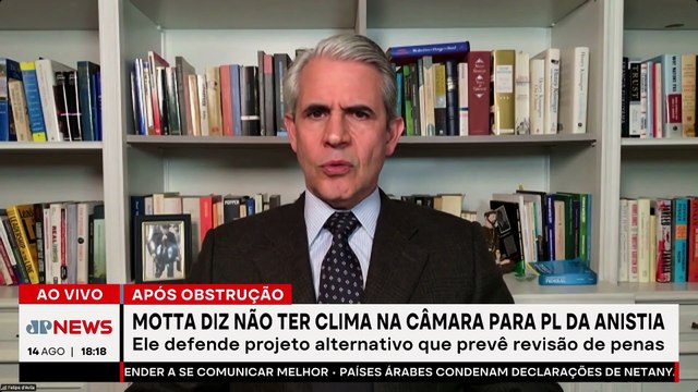 MORAES MARCA JULGAMENTO BOLSONARO / TRUMP PARCERIA COM BRASIL | OS PINGOS NOS IS - 14/08/2025