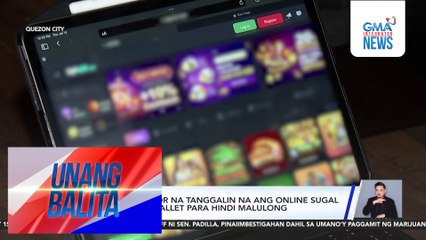 Ilang Pinoy, pabor na tanggalin na ang online sugal links sa mga e-wallet para hindi malulong | Unang Balita