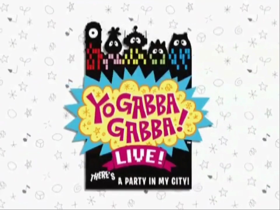 Yo Gabba Gabba Live - There's a Party in My City! (2012) DVD Promo (HQ Announcer Version)