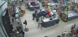 Cámara de seguridad capta robo en minisuper de Pacora