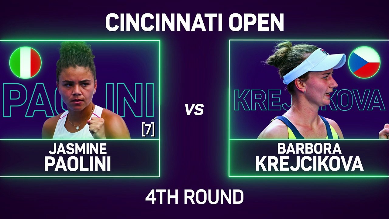 Paolini dispatches Krejcikova in straight sets