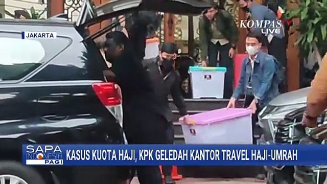 Usut Kasus Korupsi Haji 2024, KPK Geledah Kantor Travel Haji-Umrah di Jaktim | SAPA PAGI