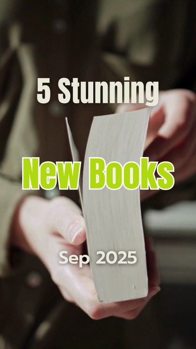 5 Stunning New Books for September 2025