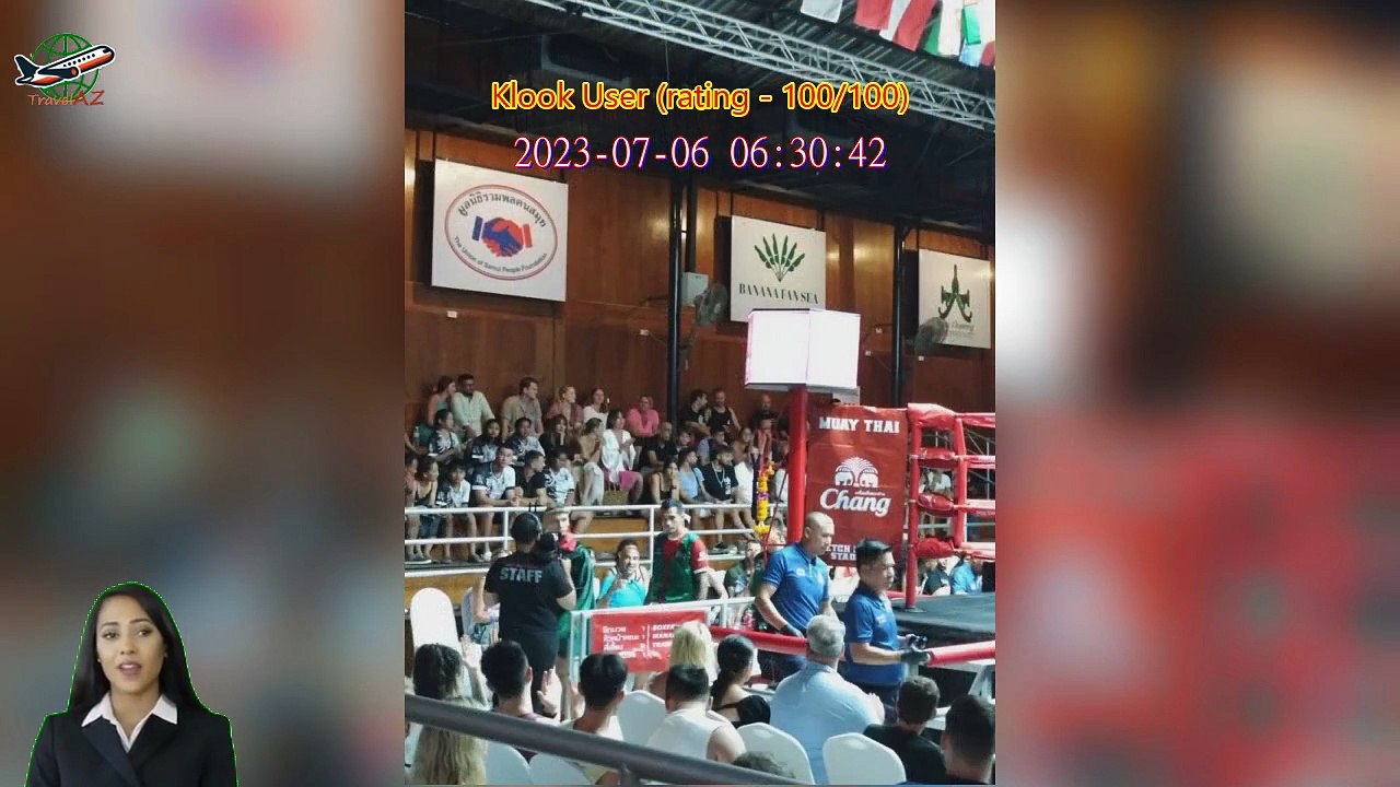 Review Muay Thai Phetchbuncha Boxing Stadium Koh Samui Admission ticket