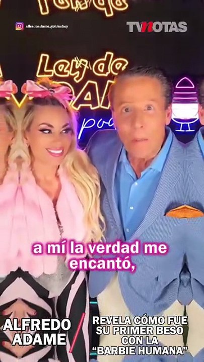 Alfredo Adame revela cómo fue su primer beso con la “Barbie humana” 😱💋 | Sin filtros
