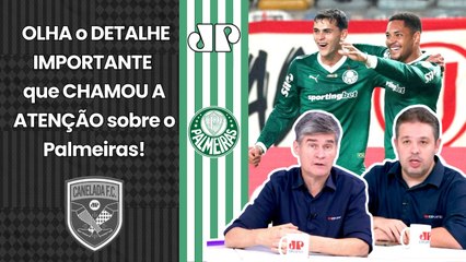"VOCÊS PERCEBERAM ISSO??? O Palmeiras é o ÚNICO TIME que..." 4 a 0 no Universitário GERA DEBATE!