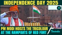 79th Independence Day Celebrations: PM Modi Hoists the Tricolour at the Red Fort | Watch Full Video