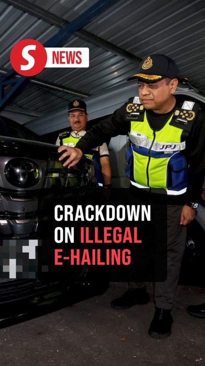 JPJ seizes four Singapore-registered vehicles for illegal e-hailing in Johor