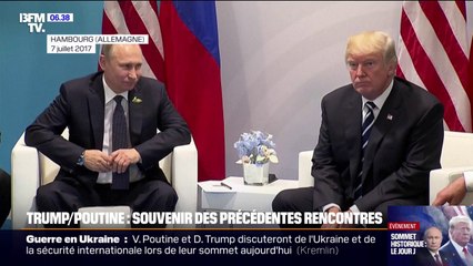 G20 en Allemagne, sommet à Helsinki...les précédentes rencontres entre Donald Trump et Vladimir Poutine