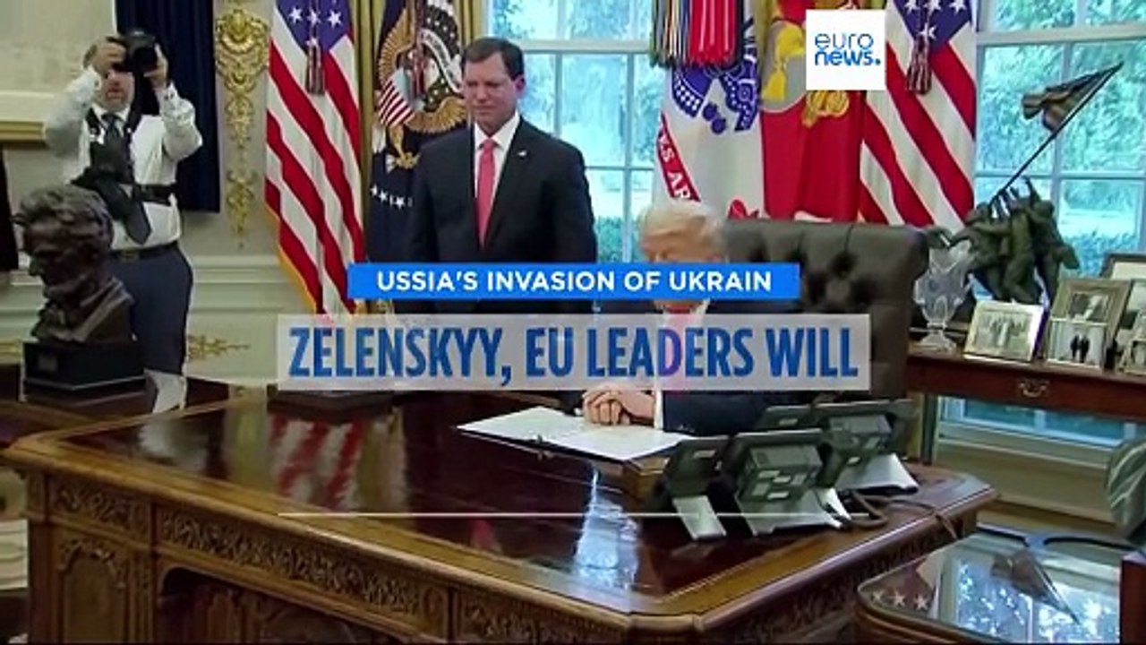 Zelenskyy and European leaders will attend talks after Alaska summit with Putin, Trump says